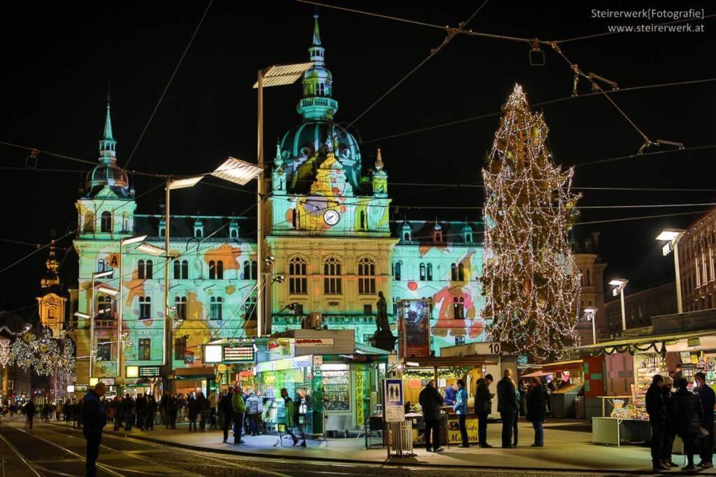 Wohnung Am Grazer Hauptplatz Eksteriør bilde